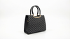 Imperial Grid Tote — Premium Ladies Handbag