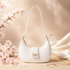 Bella White Luxe Shoulder Bag for Women in Pakistan | Mehak Bag