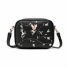 Embroidered Butterfly Black Crossbody Bag | MEHAKBAGS Pakistan