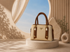 Mix Brown Luxe Handbag – Premium Designer Style Tote