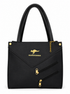 Black Signature Charm Bag by Mehak | Elegant Women’s Handbag Set
