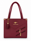 Signature Charm Bag Red by Mehak | Elegant Women’s Handbag Set