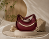 Red Pearl Strap Mini Bag – Mehakbags