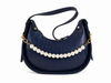 Navy Bule Pearl Strap Mini Bag – Mehakbags
