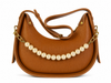 Brown Pearl Strap Mini Bag – Mehakbags