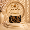 Chic Brown Shoulder Bag – Premium Houndstooth Bag with Gold Chain by Mehak Bags