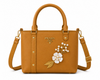 Elegant Mustard Brown Tote By Mehak Bag