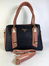 Navy Bule Plus Pink Luxe Handbag – Premium Designer Style Tote