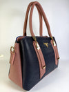 Navy Bule Plus Pink Luxe Handbag – Premium Designer Style Tote